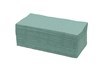 Papierhandtücher (1-lagig) 25,0 x 23,0 cm (Z-Falz) 5.000 Blatt (grün)
